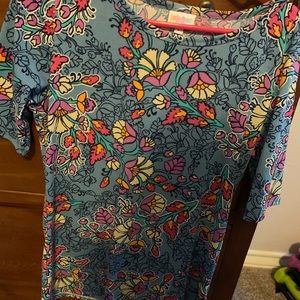 Floral print large Gigi Lularoe